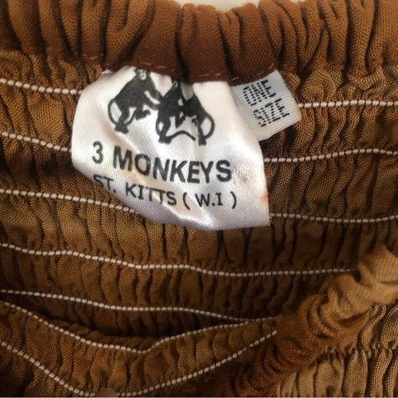 Boho Festival TIE Dye Ruched Beach Midi Dress Medium - Picture 8 of 9